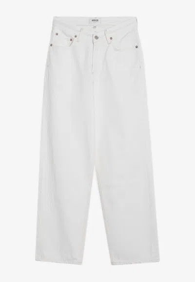 AGOLDE V-WAIST STRAIGHT-LEG JEANS