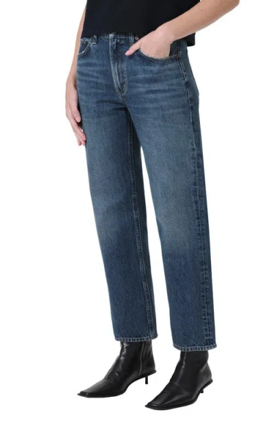 Agolde Classic Straight-leg  Jeans With Timeless Blue Wash