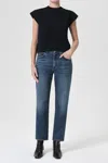 Agolde Parker Easy Straight Jean In Placebo