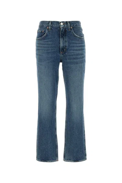 Agolde Valen Jeans In Blue