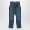 Agolde Valen Jeans In Regenerated Denim In Blue