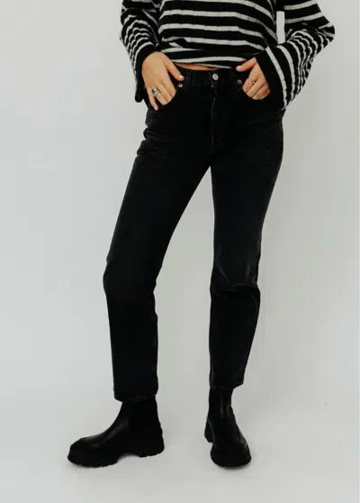Agolde Valen Jeans In Hitch In Multi