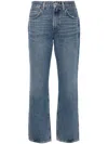 Agolde Valen Jeans In Regenerative Cotton In Blue