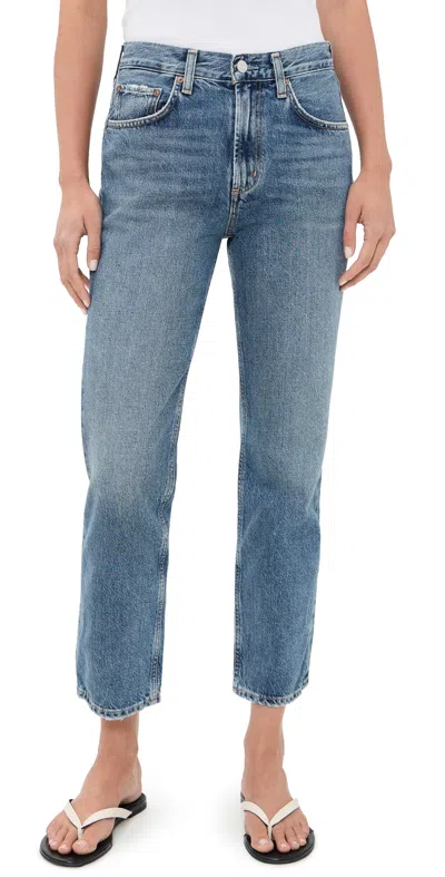 Agolde Valen Jeans Surround In Blue
