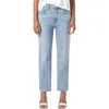 Agolde Women Kye In Diversion Five-pocket Straight Leg Pants In Formula