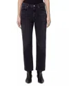 Agolde Valen Mid Rise Straight Leg Jeans In Hitch In Multi