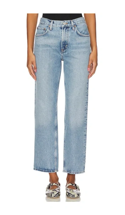 AGOLDE VALEN MID RISE VINTAGE STRAIGHT JEANS