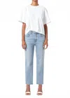 Agolde Valen Straight Jean In Formula In Blue