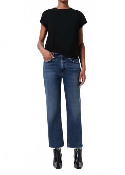 AGOLDE VALEN STRAIGHT JEANS IN SOLACE