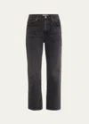 Agolde Panoramic Wild Straight-leg-jeans In Hitch Blk