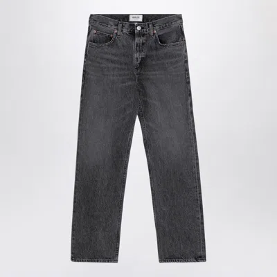 Agolde Valen Washed Jeans In Regenerated Denim