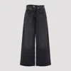 Agolde Vana Cotton Jeans In Black