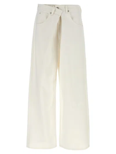 Agolde Vana Fold Jeans In White