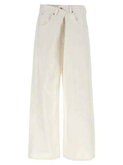Agolde 'vana Fold' Jeans In White