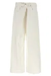 Agolde Low Slung Baggy Low-rise Straight-leg Jeans In White