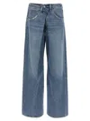 Agolde 'vana Jean Fold' Jeans In Dark Indigo