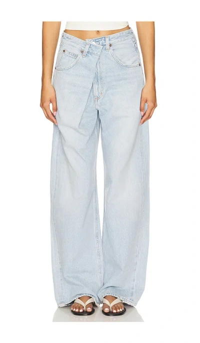 Agolde Vana Jeans In Blue