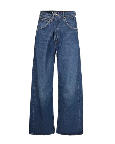 Agolde Vana Jeans In Blue