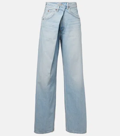 Agolde Vana Low-rise Wide-leg Jeans