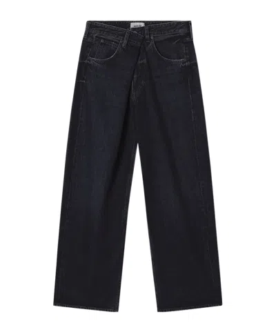 Agolde Vana Straight Leg Jeans In Blue