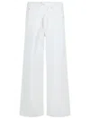Agolde Criss Cross Jeans In White