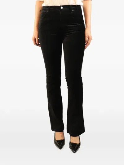 Pre-owned Agolde Velvet Jeans In Black