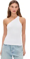 Agolde Verica Tank In White In White