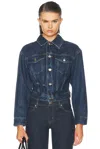 Agolde Non-elastic Denim Jacket In Covell
