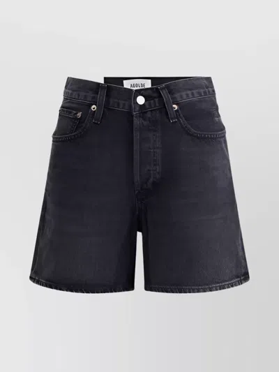 AGOLDE VERSATILE V-WAIST SUMMER SHORTS