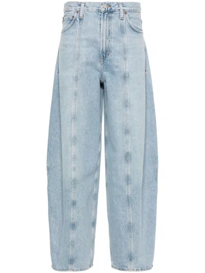 AGOLDE VERTICAL-SEAMED JEANS
