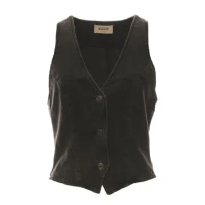 Agolde Vest For Woman A5027 1557 Spider In Black