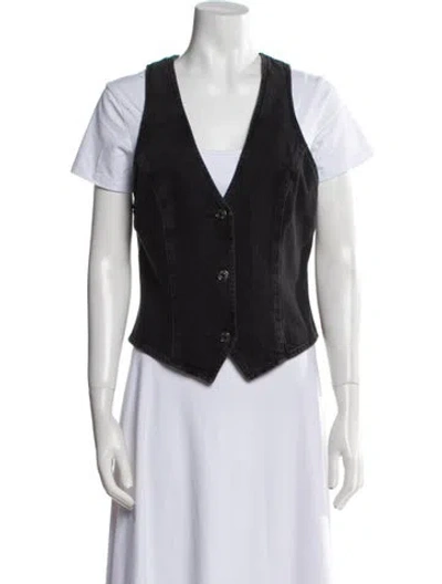 Pre-owned Agolde Vest W/ Tags In Black