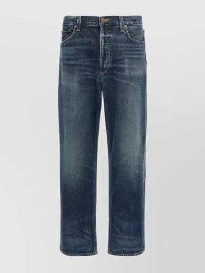 AGOLDE VINTAGE DENIM TROUSERS FEATURING BELT LOOPS