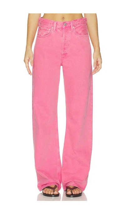 Agolde Vintage Loose In Pink