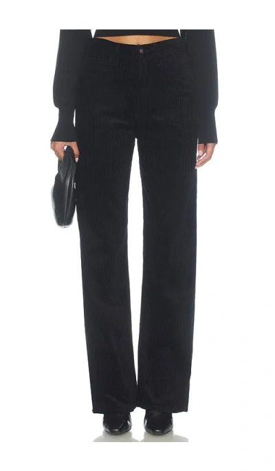 Agolde Vintage Loose Corduroy Pant In Black