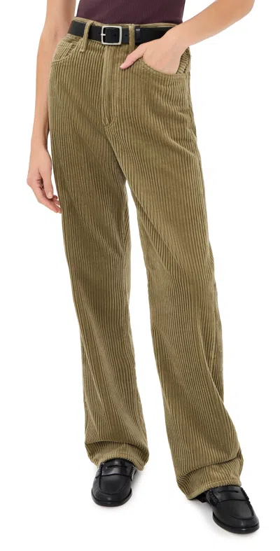 Agolde Vintage Loose Corduroy Pants French Khaki