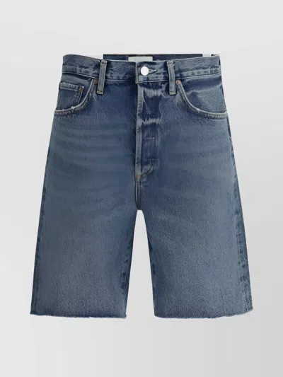 AGOLDE VINTAGE RAW HEM BERMUDA SHORTS