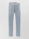 Agolde Waist Belt Loops Skinny Five-pocket Trousers In Blue