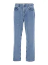 Agolde Black Waldon Jeans In Blue