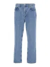 Agolde Black Waldon Jeans In Blue