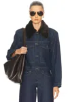 Agolde Walker Jacket In Blue