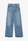 Agolde High-waisted Jeans In Blue