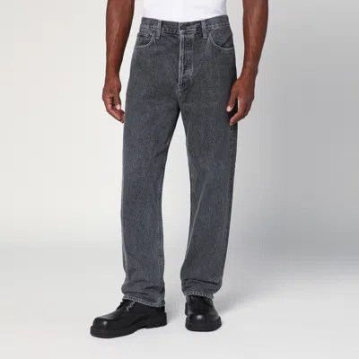 AGOLDE AGOLDE WASHED-EFFECT GREY JEANS MEN