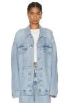 Agolde Wayne Jacket In Resent In Resent
