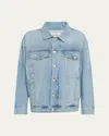 Agolde Wayne Jacket In Resent In Clarity