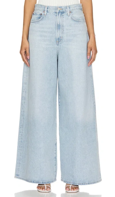 Agolde Ren High Waist Wide Leg Pants In Encounter