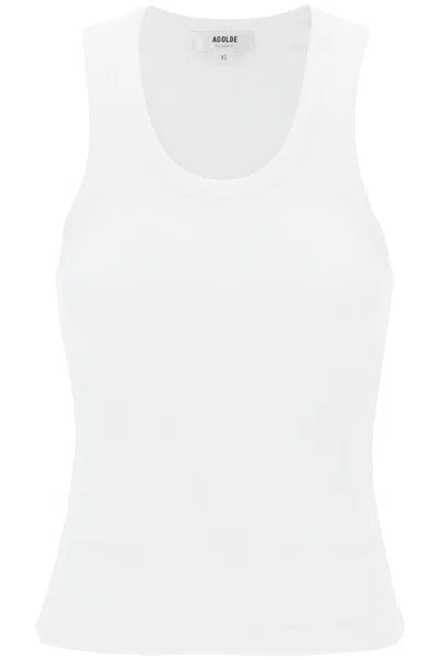 AGOLDE AGOLDE POPPY RIBBED TANK TOP