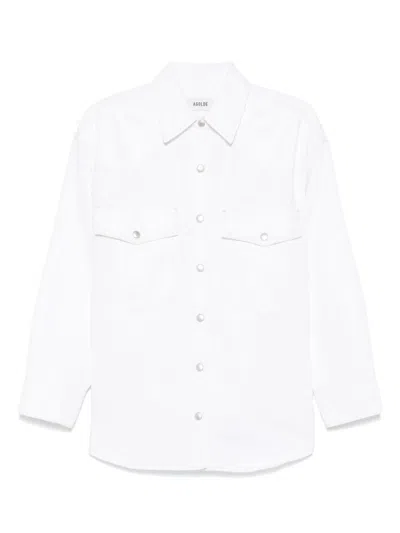 Agolde White Cotton Shirt