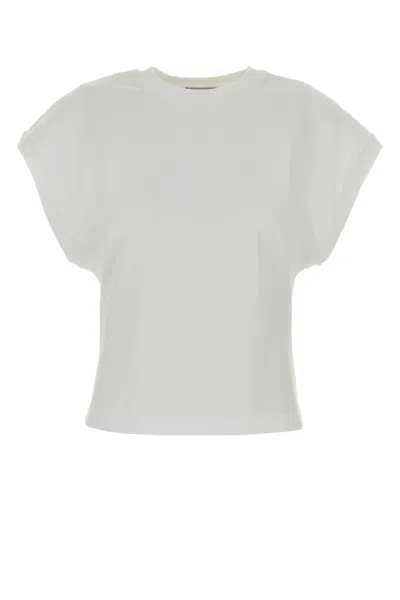 Agolde White Cotton T-shirt