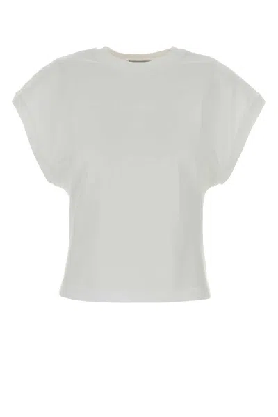 Agolde White Cotton T-shirt